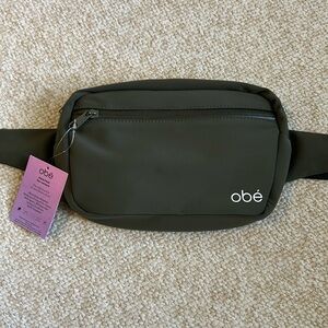 Obe Green Crossbody Fanny Pack Travel Bag NWT